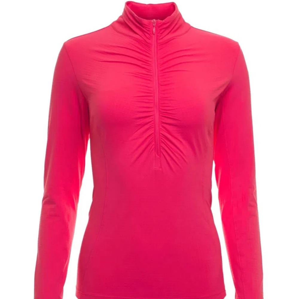 Ibkul Women’s Long Sleeve Ruched Top